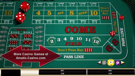 Free Craps and Dice Casino Games .